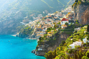 Panoramablick auf Positano