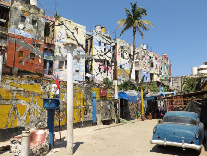 Porjekt Callejon de Hamel, Centro Habana