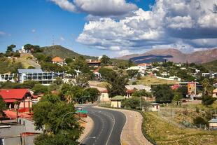 Straße in Windhoek