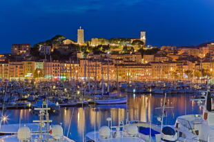 Cote d'Azur - Hafen von Cannes