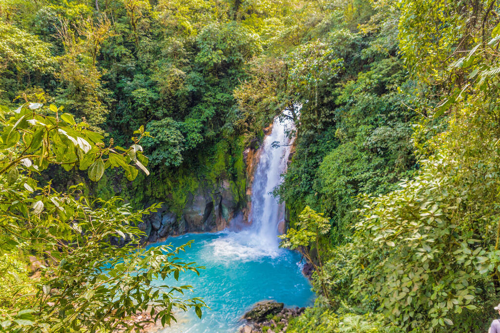 Rio Celeste Wasserfall