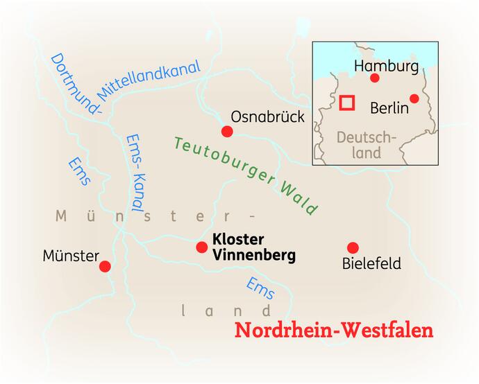 6 Tage Kloster Vinnenberg Seminarurlaub Reise 2022