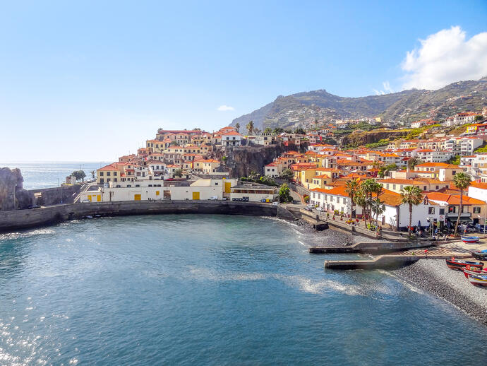 Madeira, Blick auf Funchal
