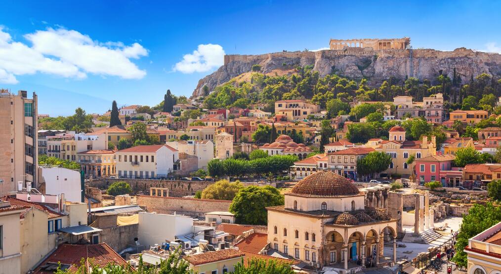 Skyline von Athen