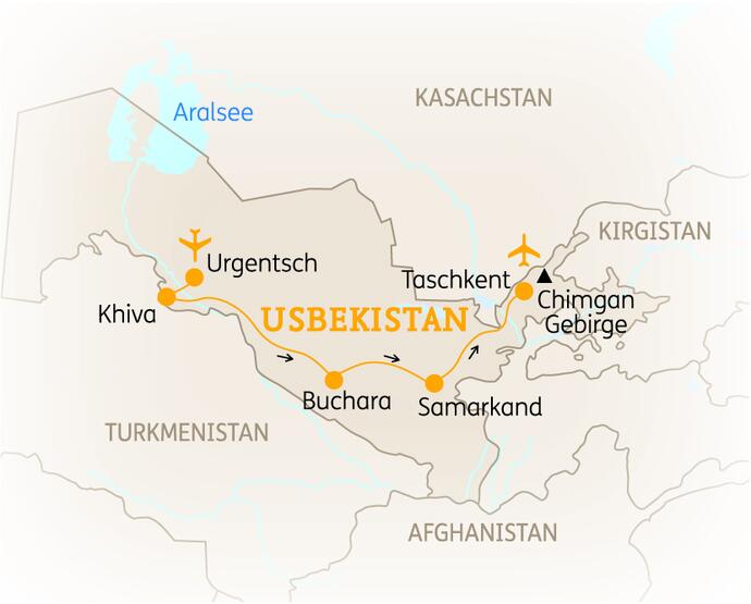 10 Tage Usbekistan Rundreise mit Flair 2020