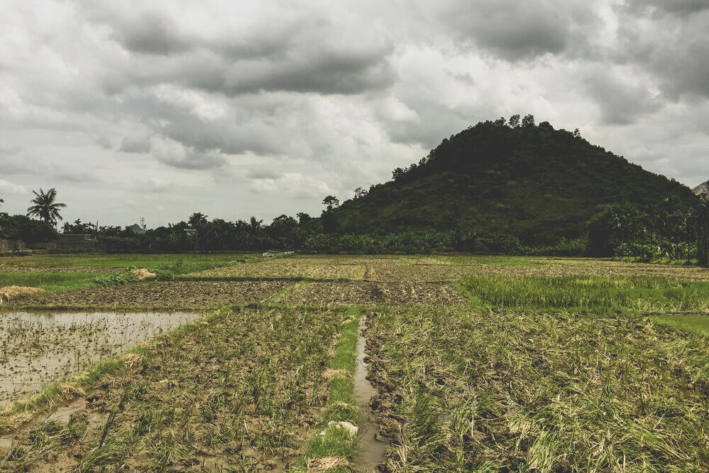 Vietnamesisches Dorf Yen Duc