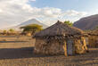 Massai Boma Lehmhütte