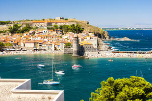 Stadt und Hafen von Collioure
