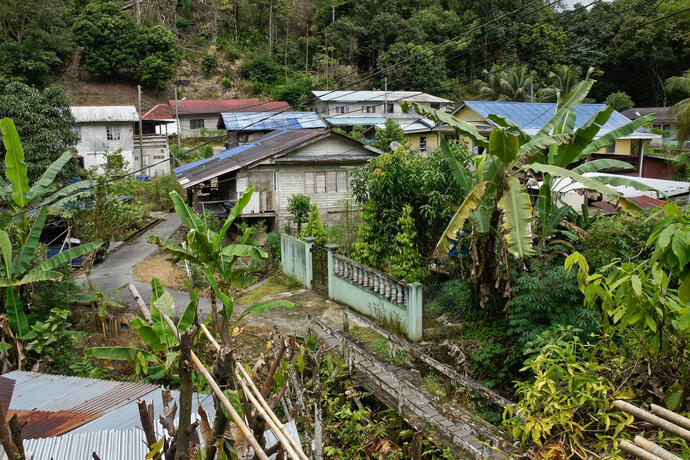 Haus der Volksgruppe Bidayuh