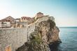 Historische Stadtmauer in Dubrovnik