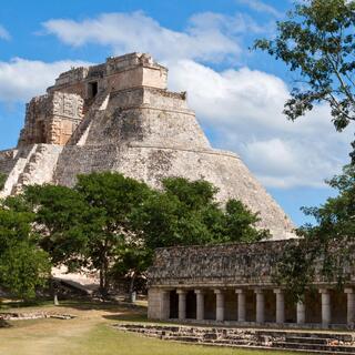 Uxmal, Tempel des Wahrsagers