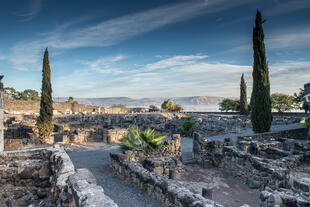 archäologische Stätten in Kapernaum