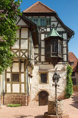 Fachwerkhaus in der Wartburg