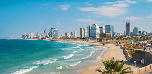 Waterfront in Tel Aviv