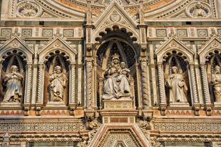 Detailaufnahme der Santa Maria del Fiore
