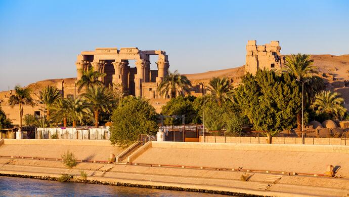 Kom Ombo Tempel am Nil