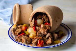 Türkische Spezialität - Testi Kebab