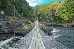 Brücke im Tsitsikamma Nationalpark