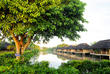 Bungalows am Mekong