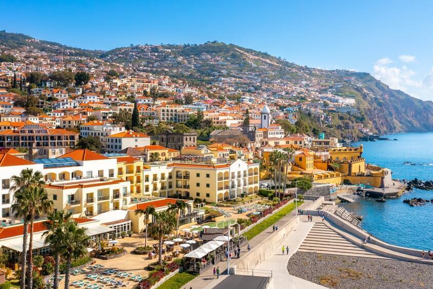 Panoramablick auf Funchal