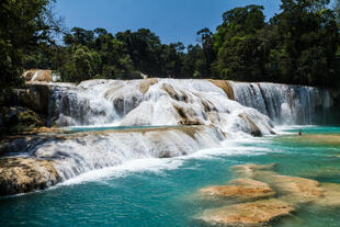 Agua Azul Wasserfälle