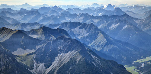Lechtaler Alpen in Tirol 