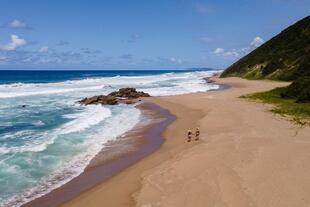 Strand in St. Lucia