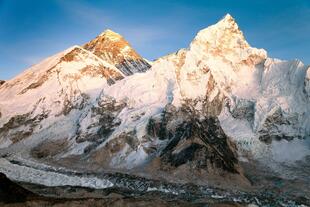 Sonnenuntergang am Nount Everest