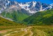 Ushguli Berglandschaft