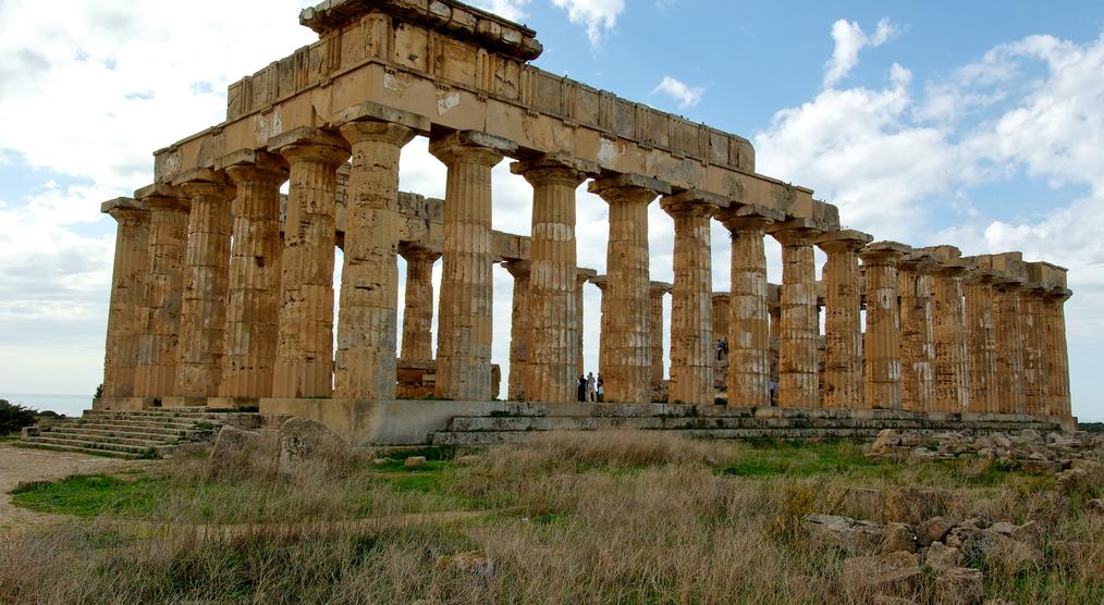 Antikes Bauwerk in Selinunte