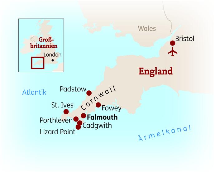 11 Tage Großbritannien Reise Cornwall Wandern im Südwesten mit Flair 2020