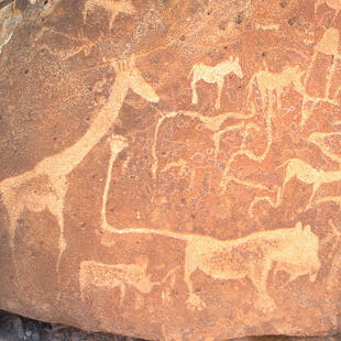 Felsgravuren bei Twyfelfontein