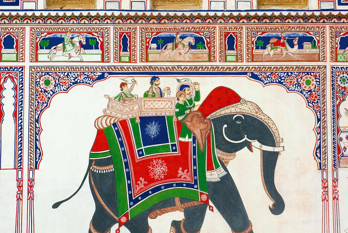 Haveli in der Shekhawati-Region