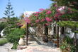 Hotelterrasse in Skala