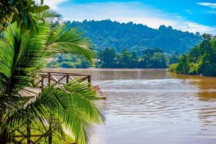 Kinabatangan-Fluss