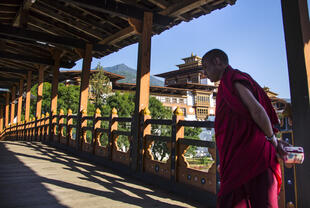 Kloster in Punakha