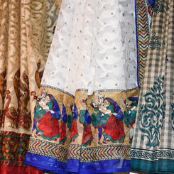 Traditioneller Sari