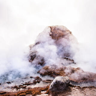 Aktive Geysir in Atacama
