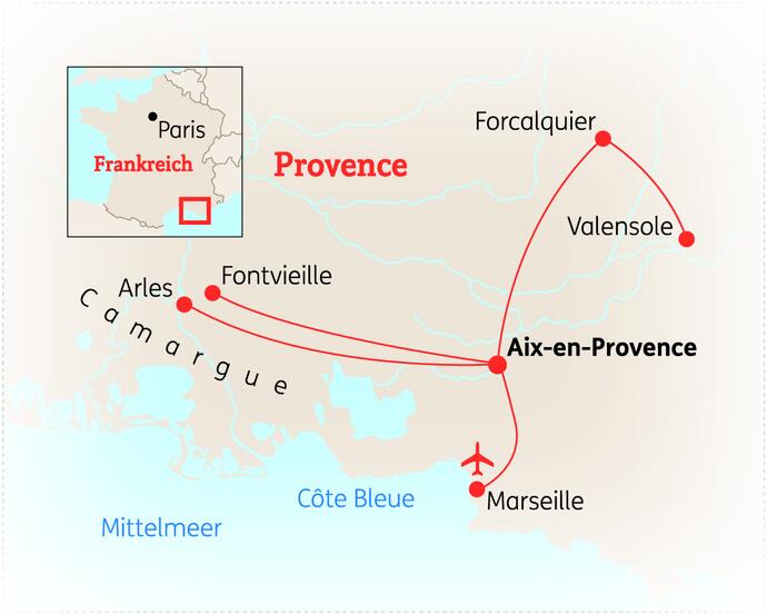 8 Tage Frankreich Rundreise Provence Höhepunkte 2020