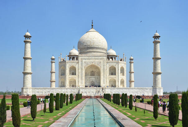 Taj Mahal in Agra in Indien