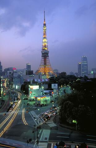 Tokio bei Nacht 