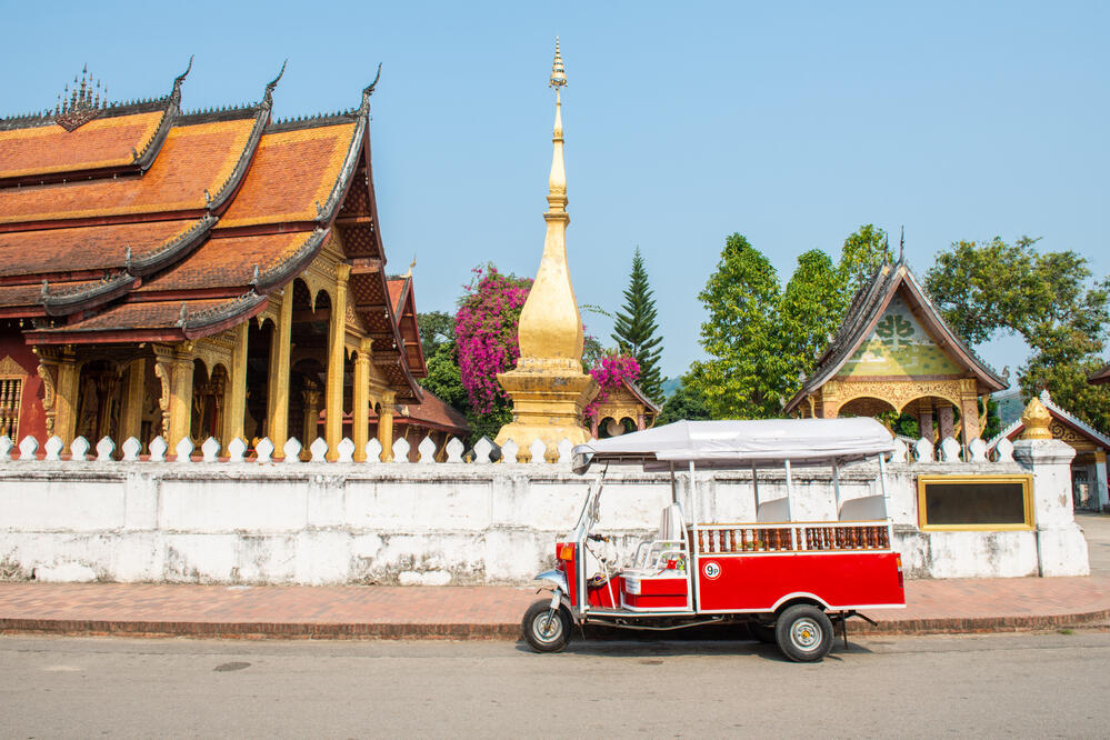 Tuk Tuk in Luang Prabang