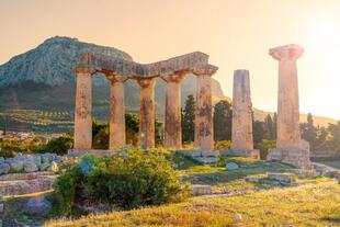 Apollo Tempel in Korinth