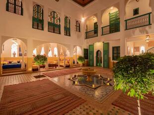 Außenbereich im Riad Passali