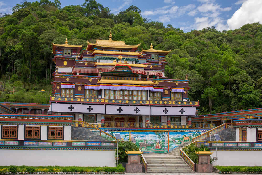 Kloster in Gangtok