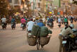 Straße in Saigon