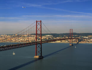 Brücke des 25. April in Lissabon