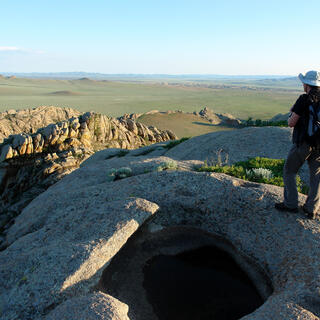 Granitfelsformation Baga Gazaryn Chuluu