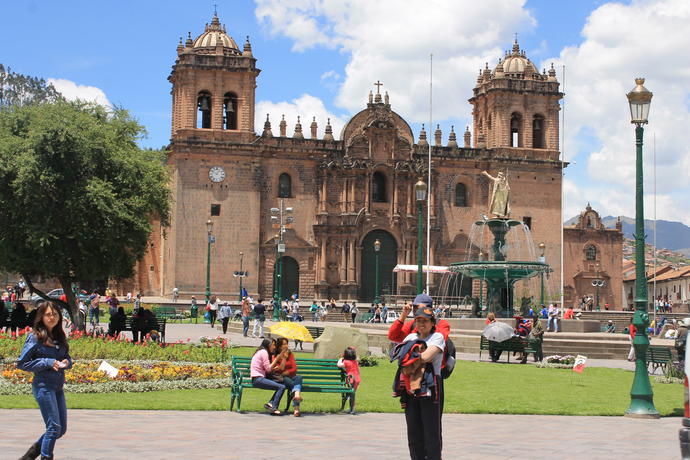 Plaza de Armas in Cuzco
