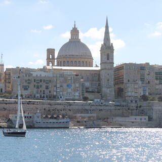 Skyline der Hauptstadt Valletta